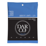 Darco Acoustic D520, 80/20 Bronze, Light-Gauge 12-54 Acoustic Guitar Strings
