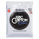 Martin Guitar Eric Clapton's Choice MEC12, 92/8 Phosphor Bronze Light-Gauge 12-54 Acoustic Guitar Strings