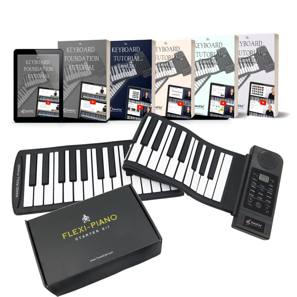 Complete Flexi Piano Starter Kit TravelClef Online Music Store